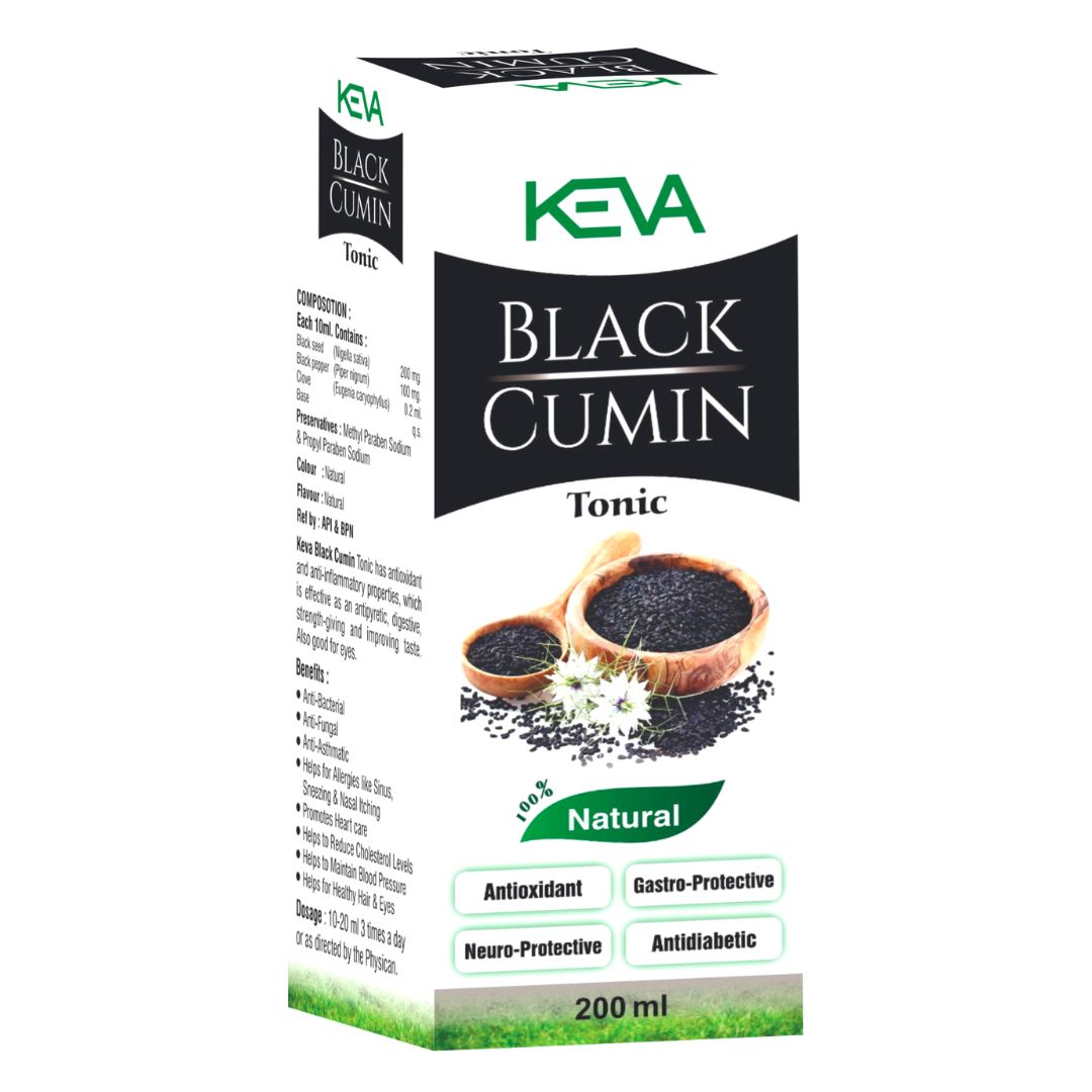 KEVA BLACK CUMIN SYRUP 200ML